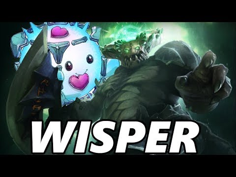 FIRST TIME FOR EVERYTHING - Wisper INSANE Underlord Relocate SAVE - Io Dota 2 Gameplay Clip
