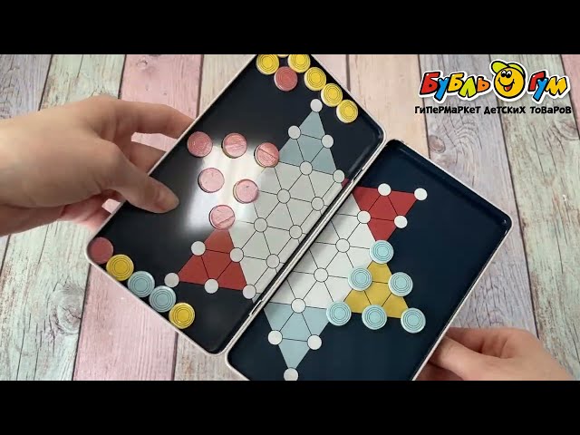 Игра магнитная Китайские шашки с 6лет - видео