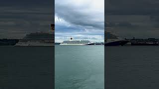 Carnival Venezia departing from New York #carnivalcruiseline 🚢