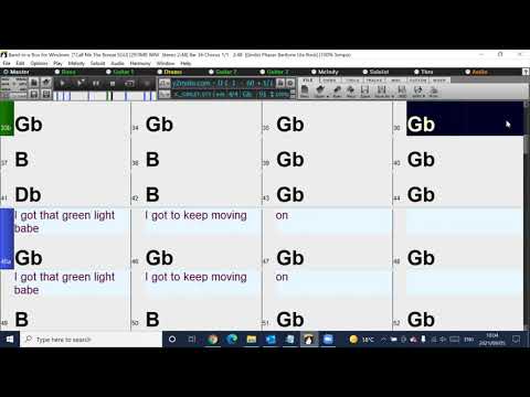 Call me the Breeze by JJ Cale Band in a Box play along