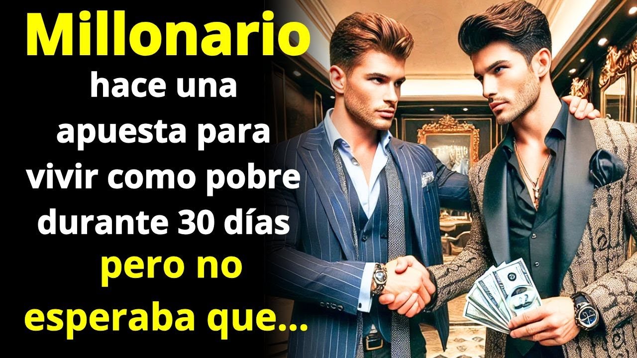 Millonario hace una apuesta e intenta sobrevivir 1 mes como un hombre pobre ​​¿podrá lograrlo
