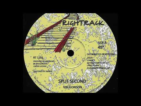 VIN GORDON ♦ Split Second {RIGHTRACK 12" 2019}