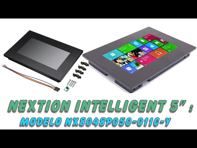 Vídeo relacionado con Digitalkey Nextion NX8048P070-011C Intelligent 7 pulgadas HMI Pantalla 5 V pantalla táctil capacitiva 800 x 480 TFT LCD para Arduino ESP32