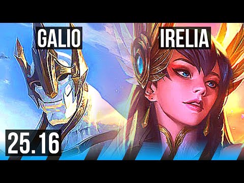 GALIO vs IRELIA (MID) | 6/2/14 | KR Master | 25.16