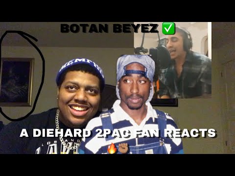 Turkish Rapper (Botan Beyaz) Raps Makaveli (2pac) - Hail Mary (Cover) REACTION !