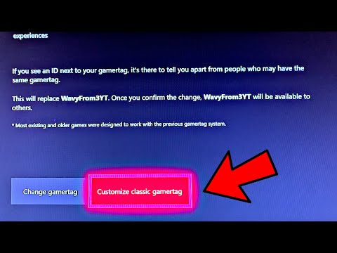 HOW TO GET CUSTOMIZE CLASSIC GAMERTAG OPTION! XBOX 1 [EASY]