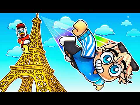 Roblox, KLETTERN und vom TURM SPRINGEN!