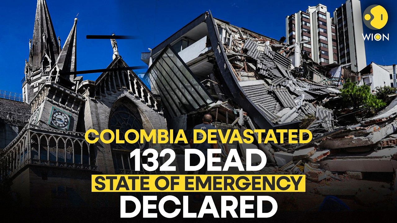 Colombia Earthquake Death Toll Hits 132 As US Pledges $15.5M Aid | WION Originals