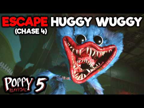How To ESCAPE HUGGY WUGGY (Chase 3) Poppy Playtime Chapter 5 - VENTS