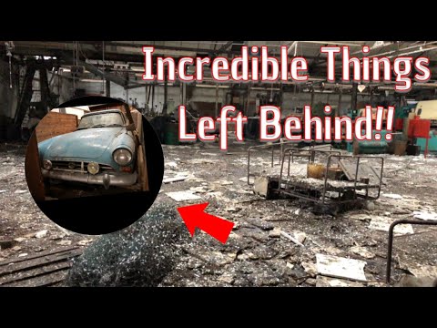 We Explore An Abandoned Factory Frozen In Time!