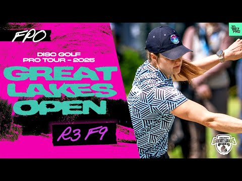 2025 Discraft Great Lakes Open | FPO R3F9 | Handley, Scoggins, Gannon, Pierce | Jomez Disc Golf