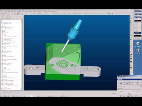NCSIMUL Creo(CAM)とのデータ連携(切削シミュレーション)
