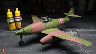 Painting Late-War Luftwaffe Camo | Scale Model Aircraft Tutorial