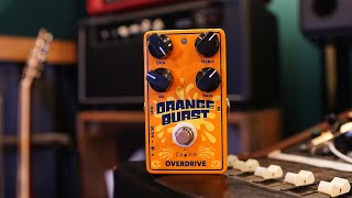 Video thumbnail for Caline Orange Burst Overdrive by TheSuperFunAwesomeHappyTimePedalShow