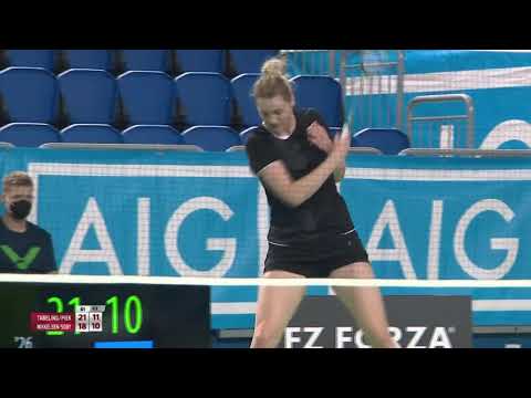 Robin Tabeling took a stumble to smash a winner