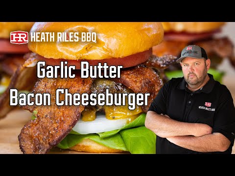 Garlic Butter Bacon Cheeseburger | Golden's Cast Iron Cooker | Heath Riles