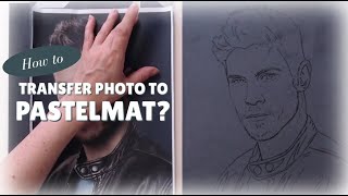 Carbon Paper Transfer Technique for Realistic Pastel Art