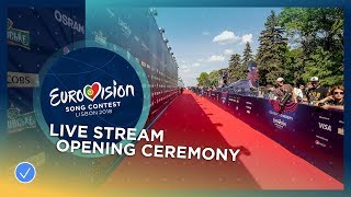 Eurovision Song Contest 2018 - Opening Ceremony (Blue Carpet) - LIVE