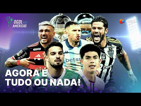 Flamengo defende vantagem na Argentina e Palmeiras...