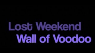 Wall of Voodoo Lost Weekend karaoke improved audio onscreen lyrics