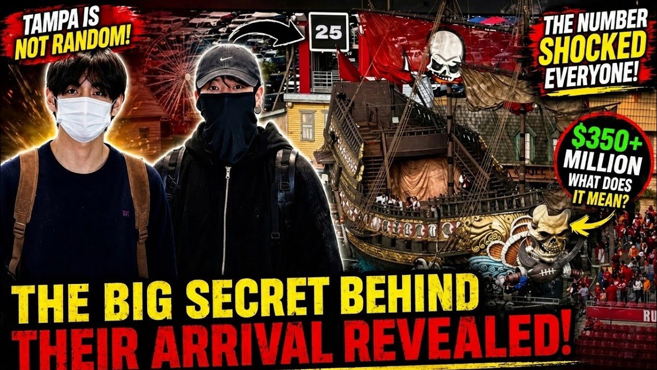 The Big Secret Behind Taekook’s Arrival In Tampa—This Number Leaves Fans In Disbelief!! 😱💜