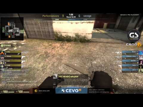 CEVO Season 5 Pro Placement: Perfectionvore vs. Savage on de_cache (1 of 2)