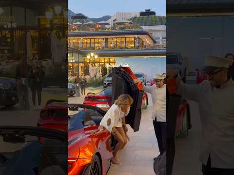 Thumbnail for SEXY LADY BOSS ARRIVES IN MCLAREN 765 #monaco #supercars #shorts #viral #trending #fyp #foryou by Lamborghini Portofino
