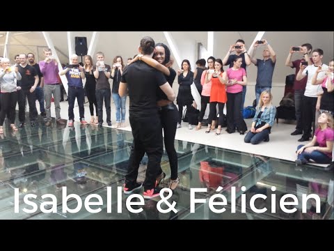Isabelle & Félicien kizomba dance workshop in Tallinn