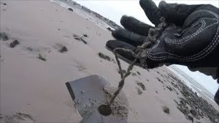 Beach Metal Detecting King Tides For Treasure