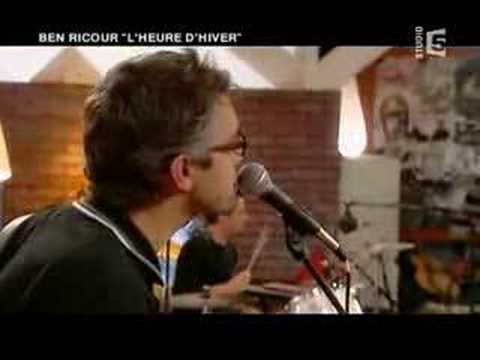 Ben Ricour "l'heure d'hiver" LIVE