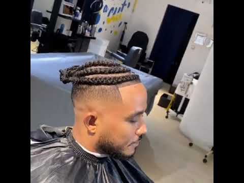 AfroBarber: men afro hairstyle video