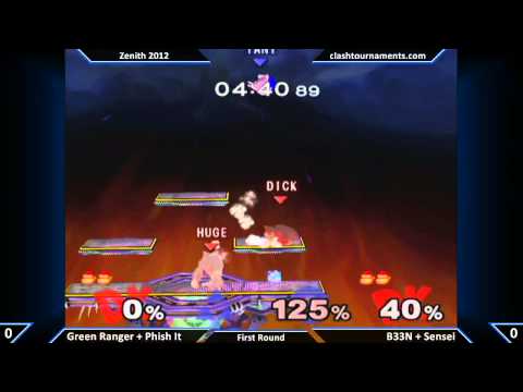 Zenith 2012 - Phish It + Green Ranger vs Sensei + B33N