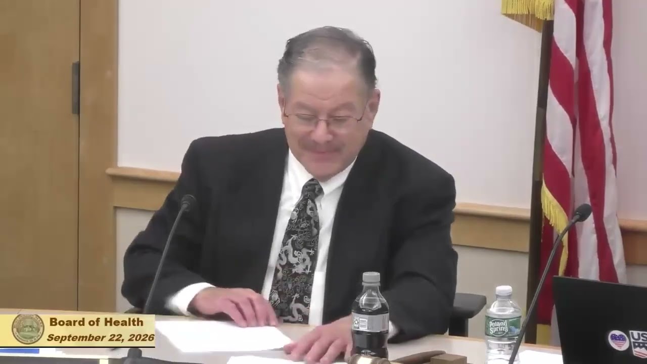 From the Board of Health 2026-09-22 Part 2