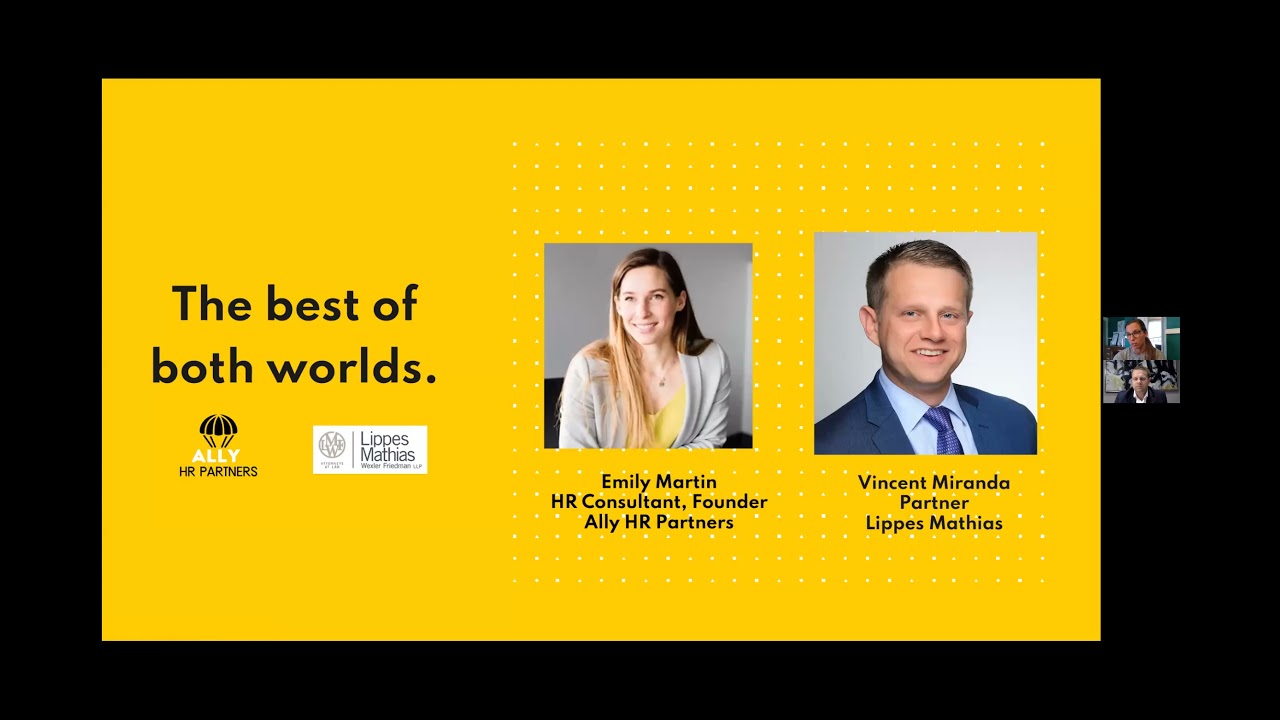 Ally HR Partners and Lippes Mathias Present Wage and Hour Workshop