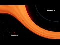Biggest Star vs Black Hole Size Comparison | 3d Animation Comparison | Real Scale Comparison