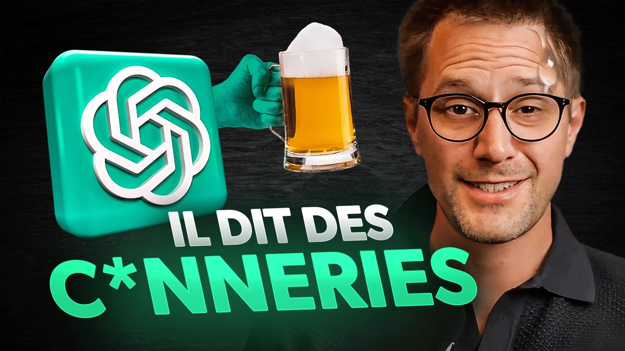 Je teste le mode vocal de chatGPT en personnage bourré ! (hilarant !)