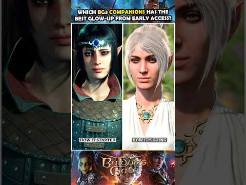 Best companion glow-up from early access in Baldur's Gate 3