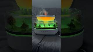 Raindrop aroma humidifier with music feature #aromatherapy #diffuser #decor #homedecor #shorts