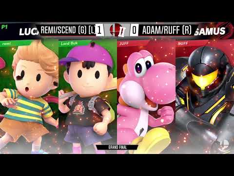 Back in Blood 2 - DUBS GRAND FINALS - Ruff/Adam (Samus/Yoshi) vs Scend/Remi (Ness/Lucas)