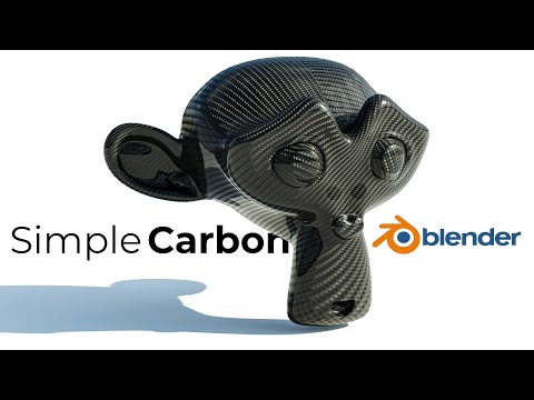 How to create Realistic Carbon Fiber | Blender 2.82