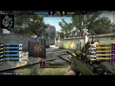 CS:GO POV Demo Astralis device (28/14) vs Na'Vi (de_overpass)