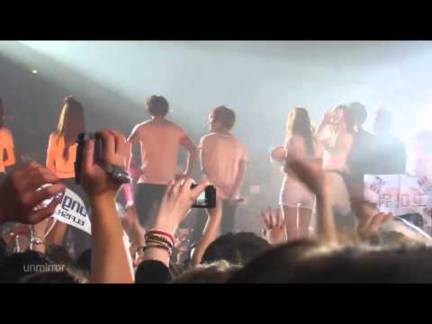 [fail fancam] 110610 SM Town Paris Ending