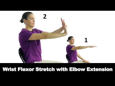 Wrist Flexor Stretches with Elbow Extension - Ask Doctor Jo