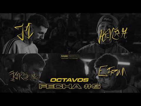 J1 v HEKRA v KIRO MC v EFRUM [Octavos] Fecha #5 | BAMM Freestyle