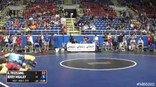 120 Champ. Round 2 - Jerry Mealey (Oregon) vs. Alexander Preissing (Illinois) 120 Champ. Round 2 - Jerry Mealey (Oregon) vs. Alexander Preissing (Illinois)
