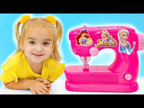 Alice makes Princess Dress and other Funny Kids Stories