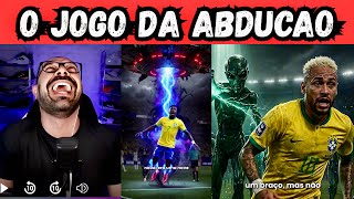 Brasil x Escócia o jogo da abdução. #4k #4kvideo