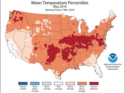 US Has Warmest May In Recorded History Blowing Past 1934 Dust Bowl