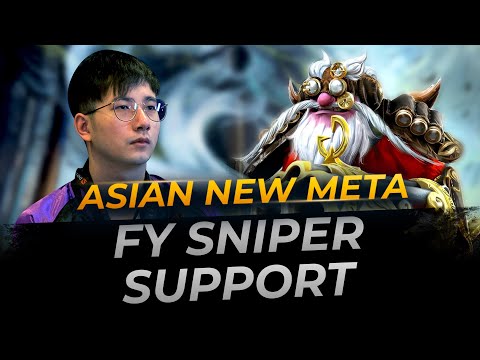 PSG.LGD.fy Sniper Support New Meta | Full Gameplay Dota 2 Replay