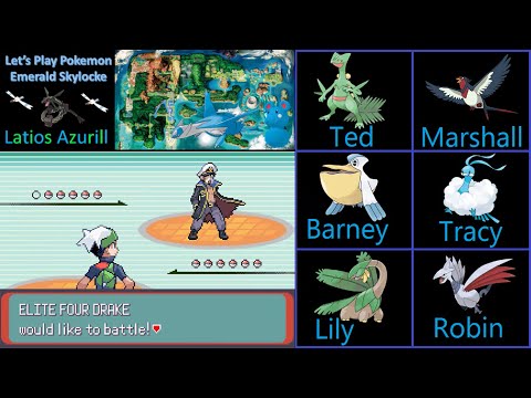 Let's Play Pokemon Emerald Skylocke:  Part 22 - The Frozen Fearsome Dragons